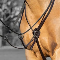 Clearance - Martingale à anneaux Kudos / argent Enrênements Poneys|Martingales