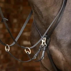 Hot - Martingale à anneaux Kudos / argent Enrênements Poneys|Martingales