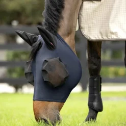 Masques Anti-Mouches Poneys|Masques Anti-Mouches*LeMieux - Masque anti-mouches Bug Relief Half Marine