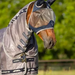 Outlet - Masque anti-mouches avec oreilles ArmorShield Pro navy Masques Anti-Mouches|Masques Anti-Mouches