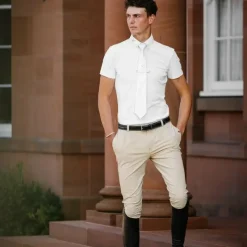 Pantalons D'Équitation|Pantalons D'Équitation*LeMieux - Pantalon d'équitation homme Elite Classic Pleated Beige
