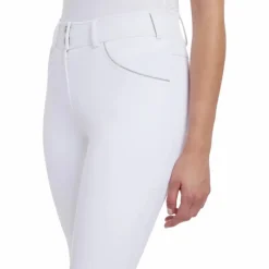 Pantalons D'Équitation*LeMieux - Pantalon d'équitation femme assise en suédine Victoria Blanc