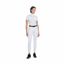 Pantalons D'Équitation*LeMieux - Pantalon d'équitation femme assise en suédine Victoria Blanc