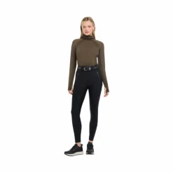 Pantalons D'Équitation*LeMieux - Pantalon d'équitation imperméable femme DryTex Full Grip Noir