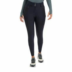 Pantalons D'Équitation*LeMieux - Pantalon d'équitation imperméable femme DryTex Full Grip Marine