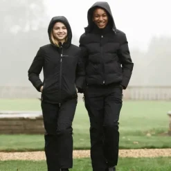 Pantalons D'Équitation*LeMieux - Pantalon imperméable enfant Young Rider Drytex Stormwear Noir