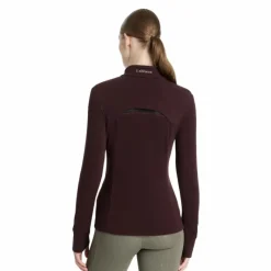 Pulls Et Gilets*LeMieux - Polaire à col zippé femme Frances damson Bordeaux