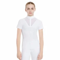 Outlet - Polo de concours manches courtes fille Eva Young Rider Enfant Polos Et Chemises