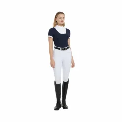 Polos Et Chemises*LeMieux - Polo de concours manches courtes femme Sophia Marine