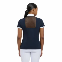 Polos Et Chemises*LeMieux - Polo de concours manches courtes femme Camille Marine
