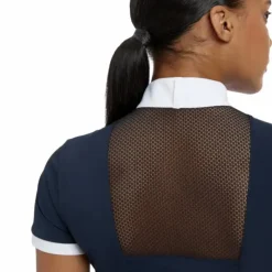 Polos Et Chemises*LeMieux - Polo de concours manches courtes femme Camille Marine