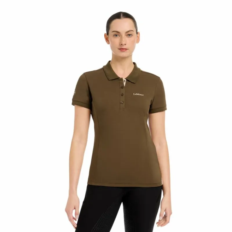Polos Et Chemises*LeMieux - Polo femme Classique Alpine Marron