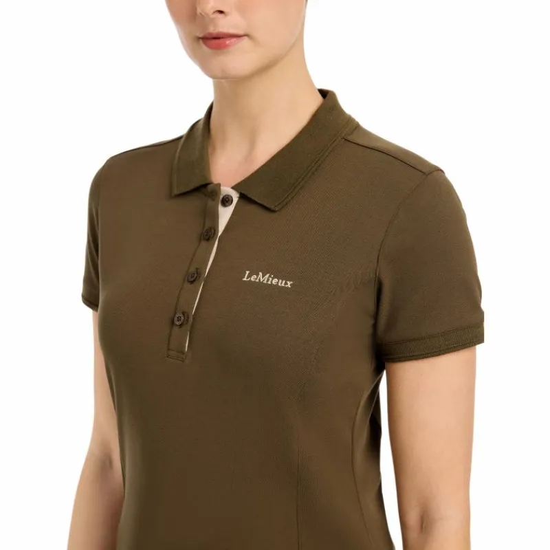 Polos Et Chemises*LeMieux - Polo femme Classique Alpine Marron