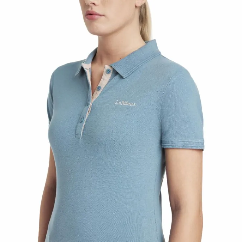 Polos Et Chemises*LeMieux - Polo femme Classique Ice blue Bleu