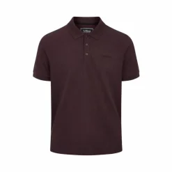 Polos Et Chemises|Polos Et Chemises*LeMieux - Polo homme Classique damson Bordeaux