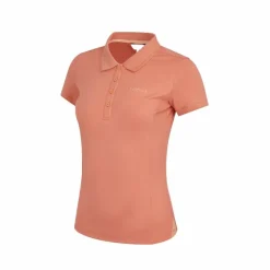 Best - Polo manches courtes femme Classic apricot Polos Et Chemises