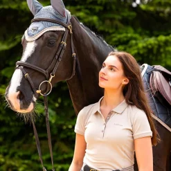 Polos Et Chemises*LeMieux - Polo manches courtes femme Classic stone Beige