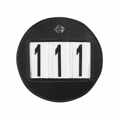 - Porte numéro pour bridon en cuir Concours Complet D'Equitation|Accessoires De Concours Complet