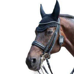 Accessoires De Bridon*LeMieux - Porte-numéro pour bridon Diamante Noir