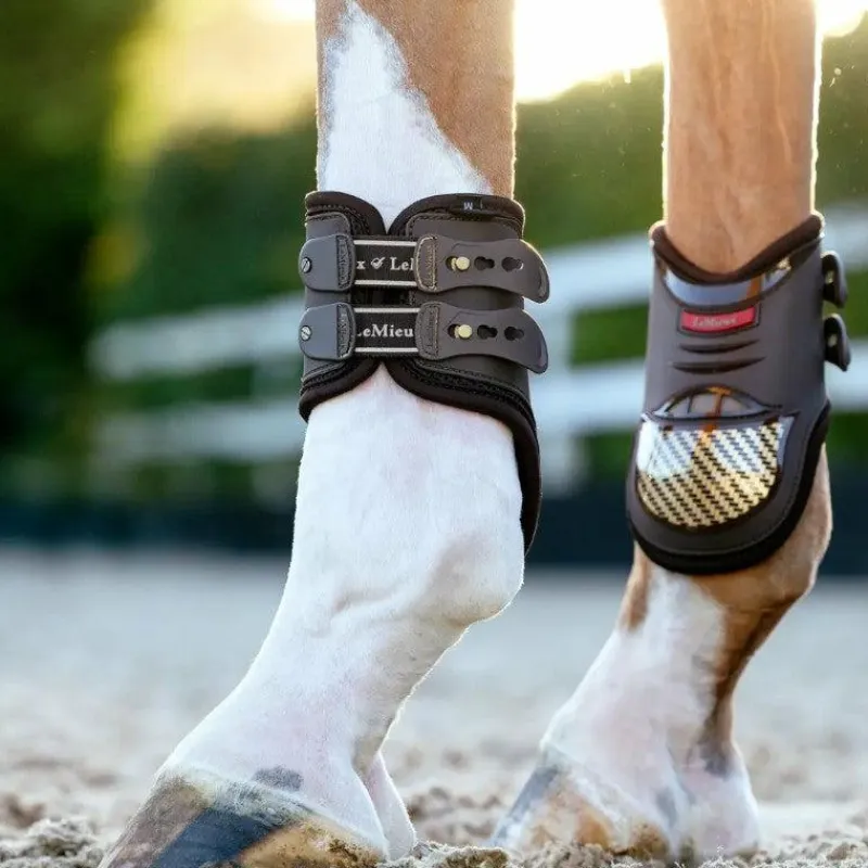 Protège-Boulets*LeMieux - Protège-boulets Exo-Flex / or Marron