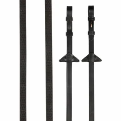 Hot - Rênes caoutchouc Soft / laiton Rênes Et Arrêtoirs De Rênes Poneys|Rênes Et Arrêtoirs De Rênes