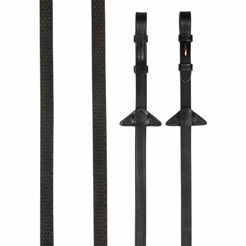 Hot - Rênes caoutchouc Soft / laiton Rênes Et Arrêtoirs De Rênes Poneys|Rênes Et Arrêtoirs De Rênes