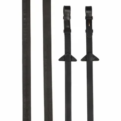 Rênes Et Arrêtoirs De Rênes Poneys|Rênes Et Arrêtoirs De Rênes*LeMieux - Rênes caoutchouc / laiton Marron