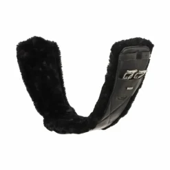 Sale - Sangle courte de dressage cuir doublure amovible en laine Arika Sangles Courtes