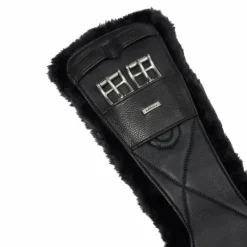 Sale - Sangle courte de dressage cuir doublure amovible en laine Arika Sangles Courtes