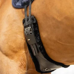 Sale - Sangle courte de dressage cuir doublure amovible en laine Arika Sangles Courtes