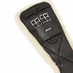 Clearance - Sangle courte de dressage cuir doublure amovible en laine Arika Sangles Courtes