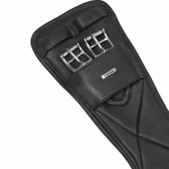 Sangles Courtes*LeMieux - Sangle courte de dressage cuir Arika Noir