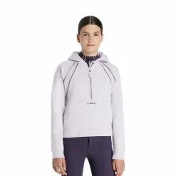 Pulls Et Gilets*LeMieux - Sweat à capuche demi-zippé enfant Young Rider Hettie lilac Violet