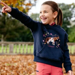 Pulls Et Gilets*LeMieux - Sweat à capuche enfant Mini Romi Marine
