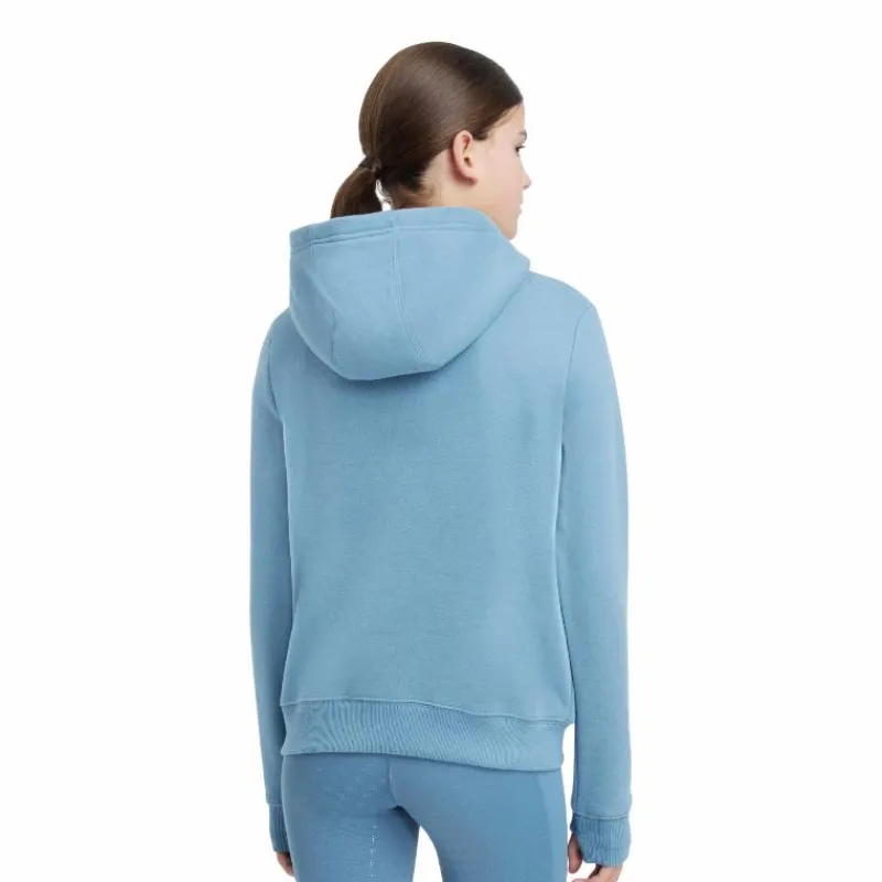 Outlet - Sweat à capuche enfant Classique Junior Young Rider Ice blue Enfant Pulls Et Gilets