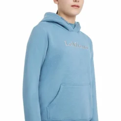 Outlet - Sweat à capuche enfant Classique Junior Young Rider Ice blue Enfant Pulls Et Gilets