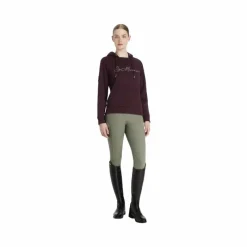 Clearance - Sweat à capuche femme Elspeth damson Pulls Et Gilets
