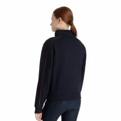 Pulls Et Gilets*LeMieux - Sweat col zippé enfant Young Rider Kate / cranberry Marine