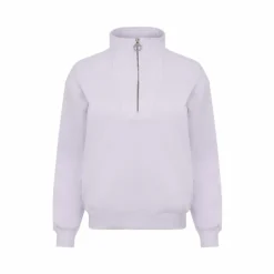 Pulls Et Gilets*LeMieux - Sweat col zippé femme Keira lilac Violet