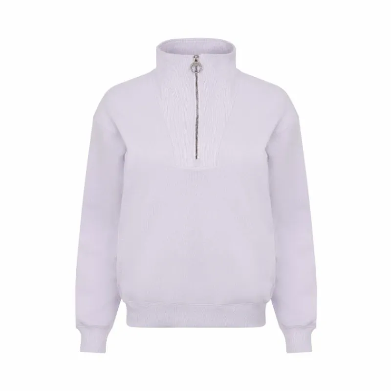 Pulls Et Gilets*LeMieux - Sweat col zippé femme Keira lilac Violet