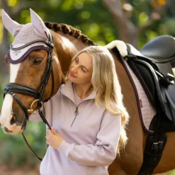 Pulls Et Gilets*LeMieux - Sweat col zippé femme Keira lilac Violet