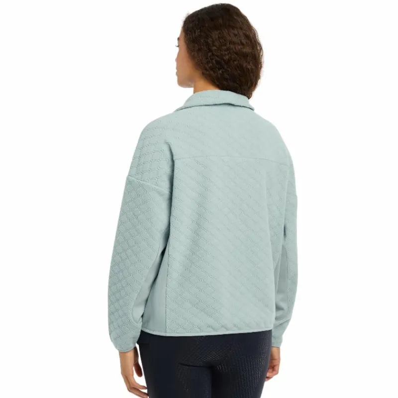 Pulls Et Gilets*LeMieux - Sweat manches longues femme Dana quarter zip glacier Bleu