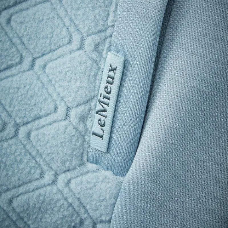 Pulls Et Gilets*LeMieux - Sweat manches longues femme Dana quarter zip glacier Bleu