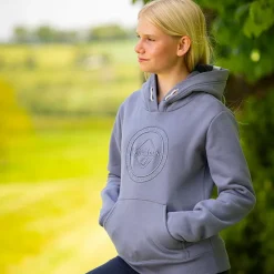 Pulls Et Gilets|Pulls Et Gilets*LeMieux - Sweat manches longues junior Hannah Pop Over jay Bleu