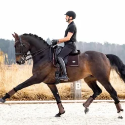 New - Tapis de dressage Puissance Suede Square Tapis De Dressage|Dressage