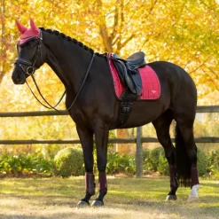 Dressage|Tapis De Dressage*LeMieux - Tapis de dressage Square Loire Classic cranberry Rose