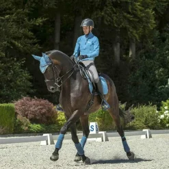 Hot - Tapis de dressage Suede Square Ice Blue Tapis De Dressage|Tapis De Selle