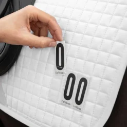 Dressage|Tapis De Dressage*LeMieux - Tapis de dressage Competition Coton Blanc