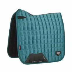 Dressage|Tapis De Selle*LeMieux - Tapis de dressage Loire Classic Square Peacock Bleu