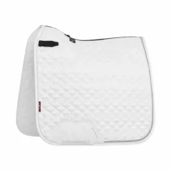 Dressage|Tapis De Dressage*LeMieux - Tapis de dressage Crystal Suede Square Blanc